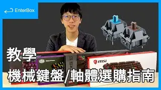 【教學】機械鍵盤選購指南。軸體是什麼？鍵盤關鍵差異？款式該怎麼挑？[4K 60FPS] [CC 字幕]