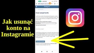 Jak usunąć konto na Instagramie na telefonie 2023