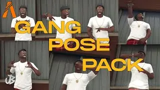 Fivem animations, 20 Gang Pose Pack - Emote Pack V1 (