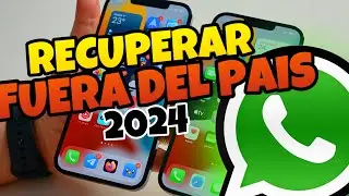 👉 Como RECUPERAR Mi WHATSAPP si Estoy en OTRO PAIS 🔥