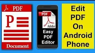 मोबाईल पर pdf फ़ाइल edit करने का सबसे आसान तरीका ,   how to edit file on mobile