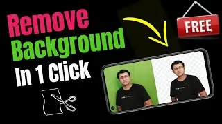 How to remove photo background in just one click | Photo ka background kaise hataye