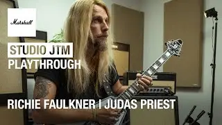 Richie Faulkner of Elegant Weapons & Judas Priest | Studio JTM | Marshall