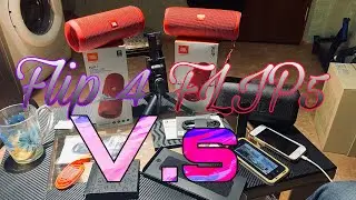 ОБЗОР-РАСПАКОВКА-СРАВНЕНИЕ JBL FLIP5 & JBL FLIP4