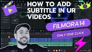 Learn How to Creaate MrBeast's Subtitles Like A Pro! - FILMORA 14 edit hacks with shahrukh's