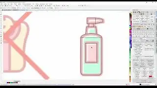 Геометрическая отрисовка иконок, окружность, прямоугольник, перетекание. Corel Draw от Деревяшкина