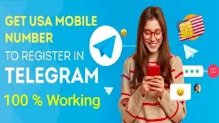 How to create Fake Telegram Account from USA Number | Create Fake USA Telegram Account