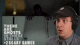 3 SCARY GAMES | Bathroom Stalls, Schools Halls, and a Strange Cleaning Job