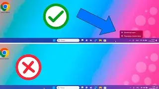 Не открывается контекстное меню панели задач в Windows 11