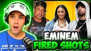 EMINEM DROPPED A NEW DISS?! | Rapper Reacts to Eminem - Doomsday Pt. 2 (First Reaction)