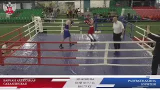 Барчан Александр(Сахалин)+Разуваев Даниил(Бурятия)-75кг.-ДФО-БОКС-МУЖЧИНЫ-САХАЛИН-15 июня 2023