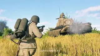 Enlisted: USA - Invasion of Normandy - BR 5 Gameplay | Update Rzhev