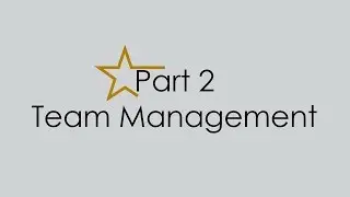Part 2: Team Management - Star Session "Growing Your Business Exponentially" March 14, 2018