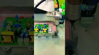 Robotic arm for 3D printing of circuit board||#shortfeed #shorts #youtubeshorts #robot