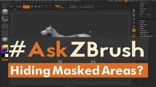 #AskZBrush: “How can I hide masked areas of my model?”