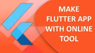 Make flutter app with online tool