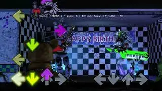 FNF Virgin Rage Cover Withered Bonnie vs Shattered Roxy