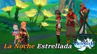 Genshin Impact Gameplay - La Noche Estrellada - Sutra del Agnihotra - Misión de Mundo