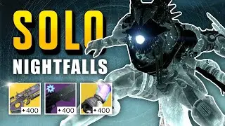 Soloing The Winter's Run Nightfall in Destiny 1 (3x)