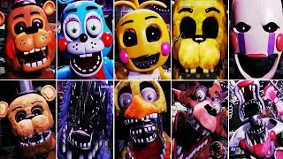 Five Nights at Freddys 2 Open Source ALL JUMPSCARES