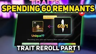 Getting Eren Founder Ep. 3 - Rerolling Traits for Eren in Anime Adventures