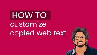 How to customize copied web text with javascript