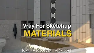 Create materials in vray for sketchup + Substance