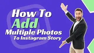 How To Add Multiple Pictures To Instagram Stories!