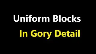 069 - Uniform Block 2,  Uniform Block Binding Point vs Uniform Block  Index, GL_UNIFORM_BUFFER