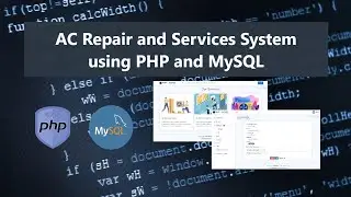 AC Repair and Services System using PHP and MySQL DEMO