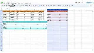 Google Sheets - Pivot tables - Efficiently Manage Inventory with Pivot Tables in Google Sheets