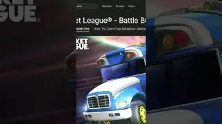 HOW TO GET THE FREE TITANIUM WHITE BATTLE BUS In Rocket League