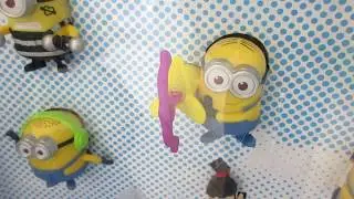 Игрушки Миньоны 2017 Хэппи Мил Макдональдс, 2017 McDONALD'S DESPICABLE ME 3  MINIONS HAPPY MEA