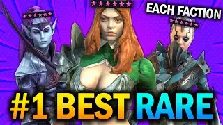 BEST RARE Champion for EVERY FACTION (Easy 6 Stars!?) - Raid: Shadow Legends Tier List