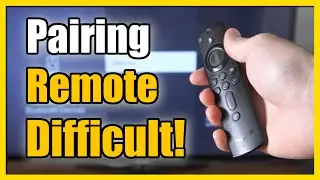 How to Fix Not Pairing Firestick Remote to Amazon Firestick (Connect Tutorial)