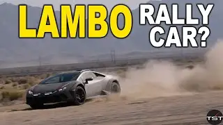 100 MPH OFF ROAD in the $300,000 Lamborghini Huracan Sterrato! - TheSmokingTIre