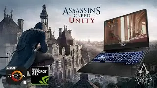 Assassin's Creed Unity on ASUS TUF FX505DT | Ryzen 5 3550H | GTX 1650 | 8GB DDR4