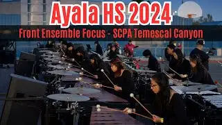 Ayala HS Percussion 2024 || Front Ensemble Focus