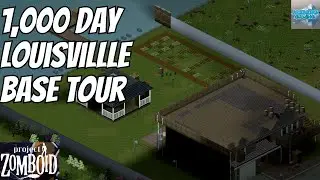 Final Project Zomboid Base Tour Showcase - 1,000 Day Louisville Base