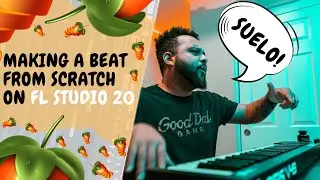 Curtiss King Making A BEAUTIFUL Beat From Scratch On FL Studio 20 | Suelo