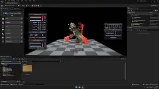 [Unreal Engine 5] Skeletal Mesh to Sprite Sheet - Preview