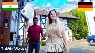 My Indian Husband visits my German Village 🇩🇪❤️🇮🇳 Village Tour Germany | Heimbach