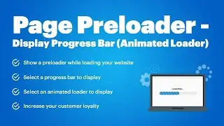 OpenCart Page Preloader - Display Progress Bar (Animated Loader) for v. 2.*-3.*