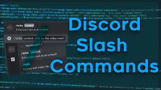 How to make Discord slash commands | Discord.js