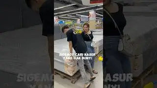 Bojo gemoy cari kasur yang pas 🤣