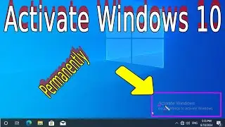 Permanently Remove:- Activate Windows Go To Settings To Activate Windows Watermark On Windows 10.