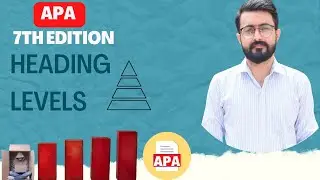 APA 7th edition heading levels || Headings and Subheadings APA 7th Edition