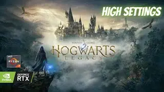 Hogwarts Legacy on RTX 3060 Laptop & Ryzen 7 5800h