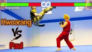 Real Life Tekken Fight | Hwoarang Vs Paul Phoenix | Flips & Kicks