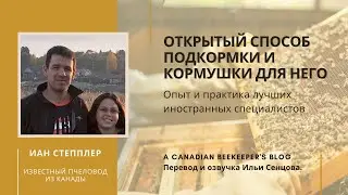 Иан Степплер: открытый способ подкормки и кормушки для него (Канада)